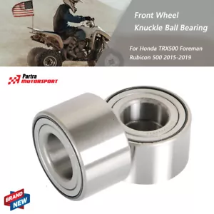 For Honda TRX500 Foreman Rubicon 500 15-19 2Front Wheel Knuckle Ball Bearing New - Picture 1 of 8