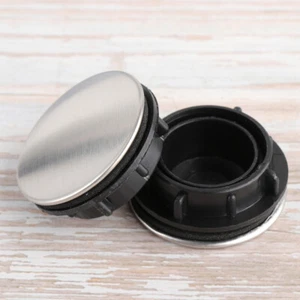 2 Pcs Sink Cover Hole Tap Accessory Bathroom - Picture 1 of 12