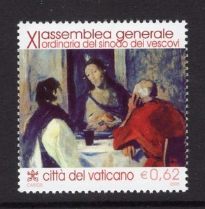 Vatikanstadt 2005 Scott NH 1308 Abendessen in Emmaus Conti Gemälde - kostenloser Versand innerhalb der USA - Bild 1 von 1
