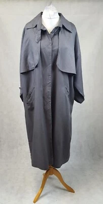 Asos Midi Mac Grey Trent Coat Size 18 uk Rrp £79 CS7 LL 07 - Image 1 of 4