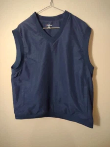 Ativa Damen XL dunkelblau ärmellos V-Ausschnitt Trägertop wasserabweisend sportlich - Bild 1 von 3