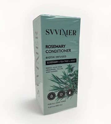 Svvimer Rosemary Hair Conditioner Thickening Biotin Infused Shine 11.8 fl oz - Image 1 of 4
