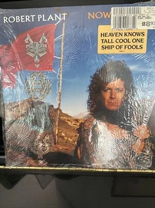 Robert Plant "Now And Zen" Shrink Sticker 90863-1 Atlantic Records 1988 - Picture 1 of 4
