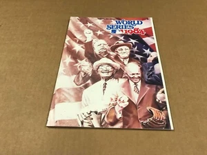 Vintage 1984 World Series Official Program Detroit Tigers v. San Diego Padres - Picture 1 of 13