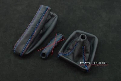 BMW Z3 Botas Cuero Polainas CAMBIO Bota FRENO Bota INDIVIDUAL Mstitch NAPPA Foto 1 de 4