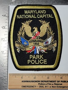 Bin2 B11 Police patch Maryland National Capitol Park Police MD - Picture 1 of 2