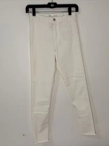 Zara Jegging Jeans Girls White Size 13 To 14 Years - Picture 1 of 3