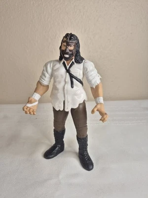 WWF 1996 Jakks Pacific Action Figure Mankind WWE Wrestling Mick Foley - Image 1 of 4