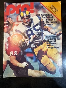 Pro Dallas Cowboys Program Texas Stadium, September 25, 1977 - Picture 1 of 1