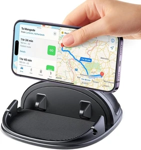 Cinati Car Phone Holder For Dashboard Anti-Slip Silicone For Phones, iPad & GPS - Picture 1 of 12