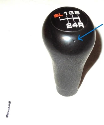 88 89 90 91 Honda Civic Wagon RT4x4 Perilla de cambio manual SL engranaje 6 velocidades negro OEM 1 Foto 1 de 4