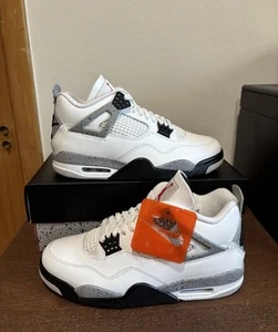 Air Jordan 4 Retro OG 'White Cement 2025 FV5029-100 Größe 9! - Bild 1 von 7