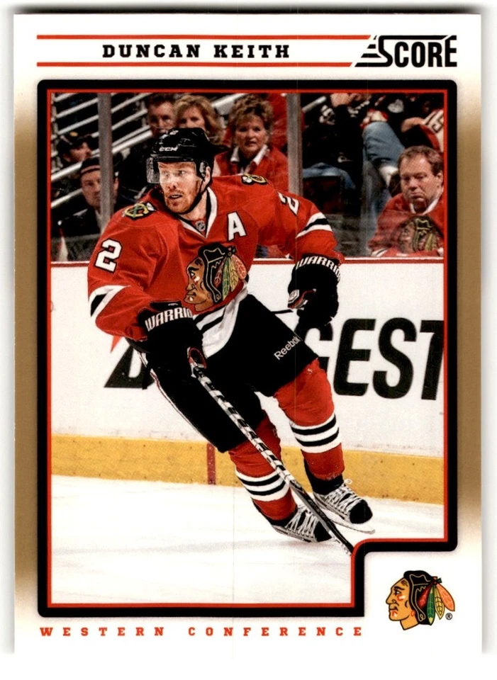 Duncan Keith 2012-13 Score Gold Rush #118 Chicago Blackhawks - Image 1 of 2
