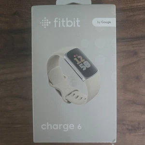 Fitbit Charge 6 Fitness Tracker - Porcelain - Zdjęcie 1 z 5