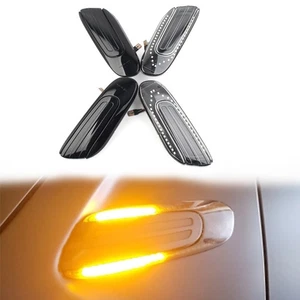LED Dynamic Side Marker Indicator Light Fit Mini Cooper F55 F56 F57 2014-2017 - Picture 1 of 9