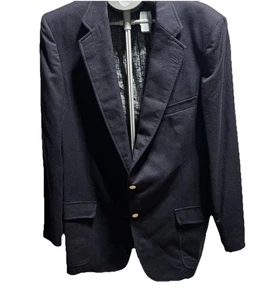 VINTAGE TAILORED BY ERNESTO BELLINI MENS  SUIT BLAZER JACKET 100% WOOL - Picture 1 of 13