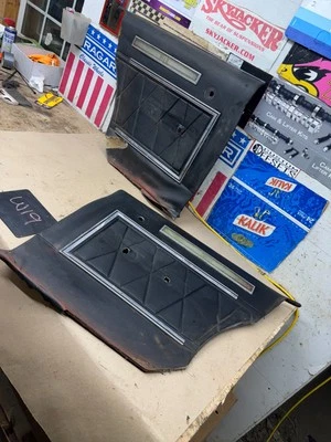 GALAXIE 500 1965 1966 2 PUERTAS HT PANELES DE PUERTA INTERIOR TRASERA JUEGO DE PANELES DE TARJETAS 65 66 Foto 1 de 4