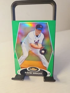 2008 Topps Finest David Wright Green Refractor # 16/199 New York Mets - Bild 1 von 2