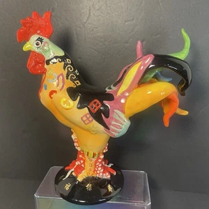 Gallo de pollo Poultry In Motion Kung Poa Sharon Neuhaus Westland artículo de regalo - Imagen 1 de 15