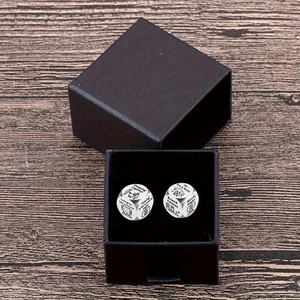 2pcs Stainless Date Decision Dice - 6 - Sided, Fun Activities, Great Gift NEW - Picture 1 of 5