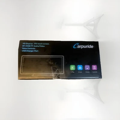 CARPURIDE W103 Portable Car Stereo Wireless Apple Carplay Android Auto Bluetooth - Image 1 of 4