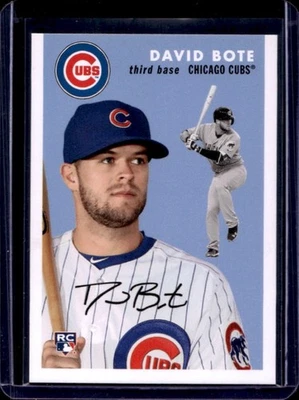 2018 Topps Throwback Thursday David Bote RC Rookie #259 Cubs - Image 1 of 2