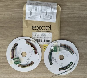 5x Excel Enbeam200-457 Pigtail OS2 9/125 LC/APC Tight Buffered 12-Colour Pack 2m - Picture 1 of 4