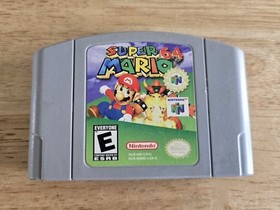 Super Mario 64 Nintendo 64 N64 Authentic Player&rsquo;s Choice Game Cartridge Tested