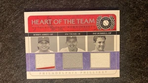 2005 Fleer Patchworks Heart Of The Team GU Jersey 68/199 NY Mets Phila Phillies - Picture 1 of 2