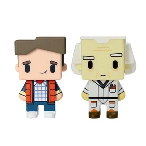 Back to the Future Marty and Doc Pixel Figures - Picture 1 of 1