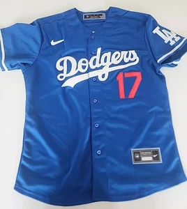 SHOHEI OHTANI #17 Los Angeles Dodgers Blue Alternate Jersey Men's Size Large - Picture 1 of 6
