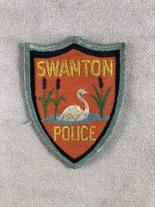 Vintage Swanton Vermont Police Patch, Shield - Picture 1 of 3