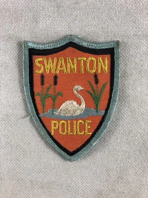 Vintage Swanton Vermont Police Patch, Shield - Image 1 of 3