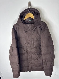 Woods Down Parka XXL Brown Hooded Winter Jacket True North Outerwear - Picture 1 of 10