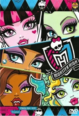 Monster High TV Series Episode 1-27 DVD Children Animated Web English Version - Image 1 of 4