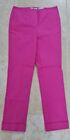 BODEN Kensington Turn-Up Trousers PINK T0283 RRP 80 SIZE UK 6 BRAND NEW SAMPLE