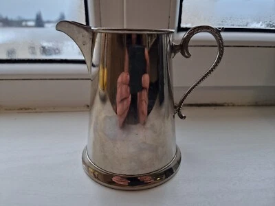 Jarra de leche Melchor chapada en plata vintage Foto 1 de 4