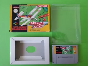 BLAZING SKIES / Jeu Super Nintendo FAH / NAMCO + Crystal Box - Picture 1 of 12