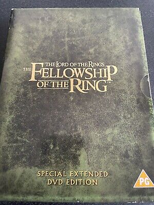 The Lord Of The Rings The Fellowship Of The Ring 4-DVD Special Extended Edition • 2.44€