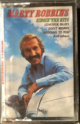 MARTY ROBBINS "Singin' The Hits" CBS Special New in Wrap Cassette Tape - Imagem 1 de 3