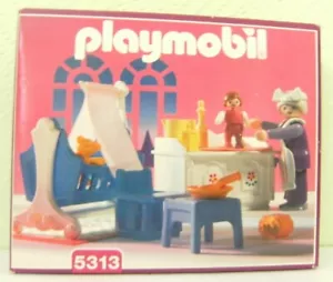 Playmobil baby room 5313 v. 1995 new & original packaging pink series nostalgia 5300 dollhouse - Picture 1 of 4