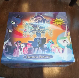 My Little Pony MLP Collectible Card Game Celestial Solstice Factory Sealed - Picture 1 of 3