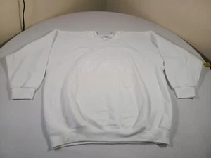 Vintage State of ARIZONA Sweatshirt Mens XL White Aztex Embroidery Santee USA - Picture 1 of 21