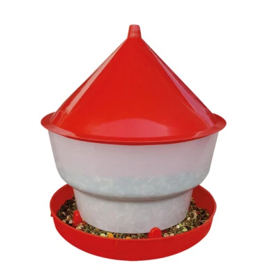 Futterautomat - Futterspender für Hühner / Geflügel mit Bajonettverschluss 30 kg - Bild 1 von 4