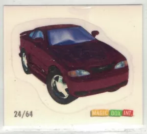 RARO Adesivo Micro Macchine #24 anni '90 Ford Mustang by Magic Box - Foto 1 di 1