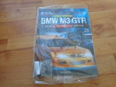 1/10 Hachette Costruire Il BMW M3 GTR RC T4SN Thunder Tiger Kit Auto Numero 26 - Immagine 1 di 2