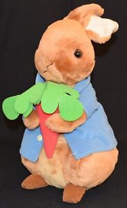 SK Japan Peter Rabbit Classic Big Plush Stuffed Toy 2 Peter and radish / Plu...