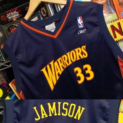 Camiseta De Colección Antawn Jamison Golden State Warriors Reebok NBA - Talla XL (18-20) Foto 1 de 4