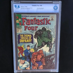 Fantastic Four #58 💥 CBCS 9.6 💥 Doctor Doom App & Silver Surfer Cameo! 1967 - Picture 1 of 6