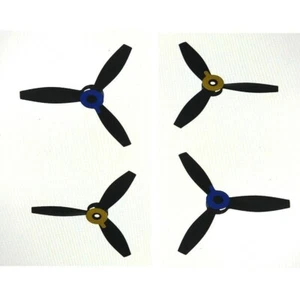 4 Parrot Bebop 2 Drone Propellers BLACK - Picture 1 of 1